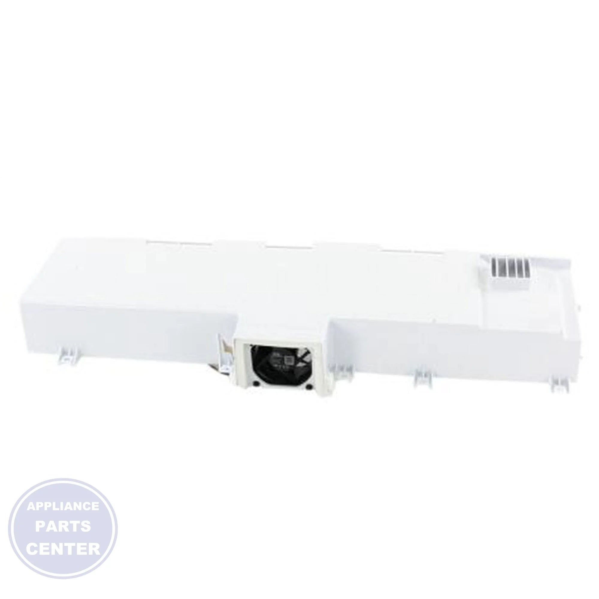 GE REFRIGERATOR EVAPORATOR COVER WR17X34327 - Main view showing motor function for GEN Refrigerator