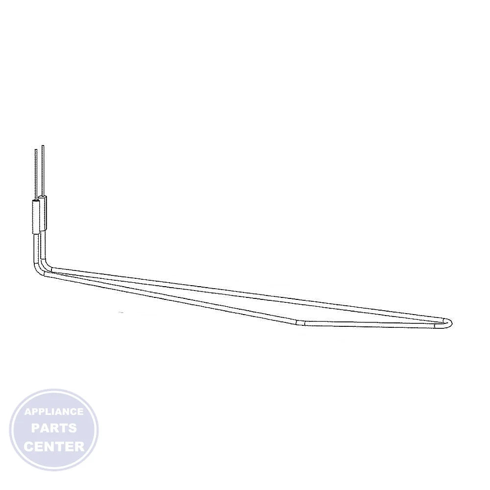 GE REFRIGERATOR FREEZER DEFROST HEATER WR51X31995 - Main view showing efficient defrosting for specific models