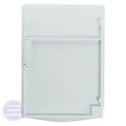 GE REFRIGERATOR ICEBOX DOOR ASSEMBLY WR78X26087 - Main view showing secure enclosure for GEN Refrigerator