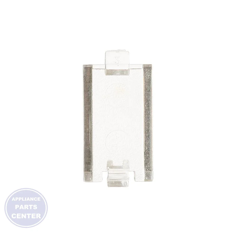 GE REFRIGERATOR LED LIGHT SHIELD WR02X13655 - Main view showing enhanced visibility for specific models