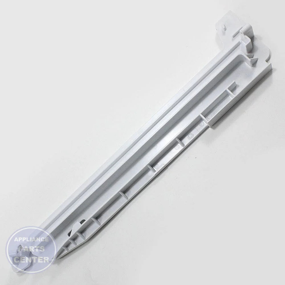 GE REFRIGERATOR LEFT HAND VEGETABLE PAN SIDE SLIDE WR17X10861 - Main view showing vegetable storage for various GE models