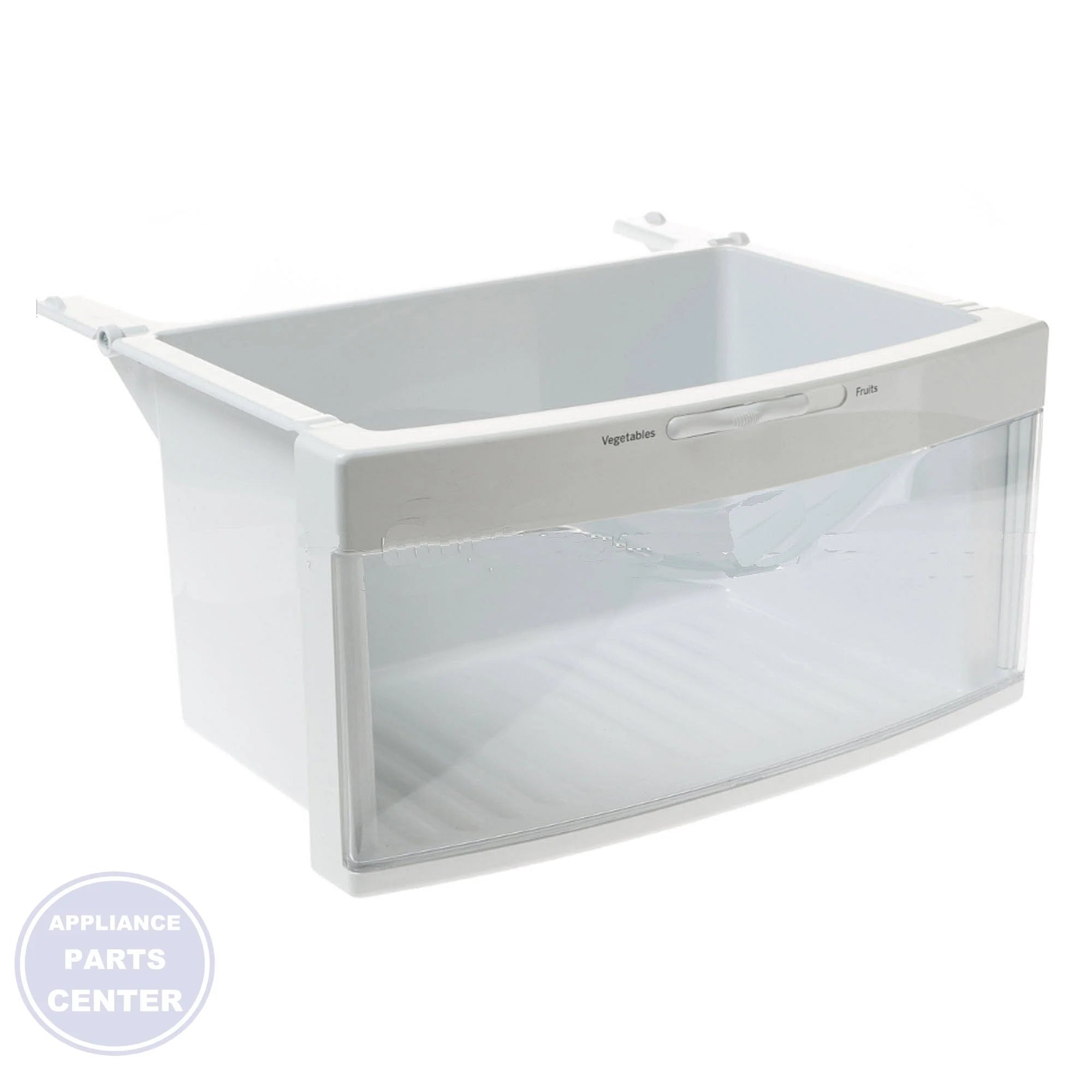 GE Refrigerator Meat Pan Assembly WR71X38332 - Main view showing secure meat storage for GEN Refrigerator models