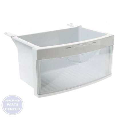 GE Refrigerator Meat Pan Assembly WR71X38332 - Main view showing secure meat storage for GEN Refrigerator models