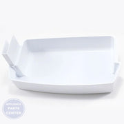 GE Refrigerator Right Hand Fresh Food Condenser Bin Assembly WR71X11050 - Main view showing durable storage solution for various GE models
