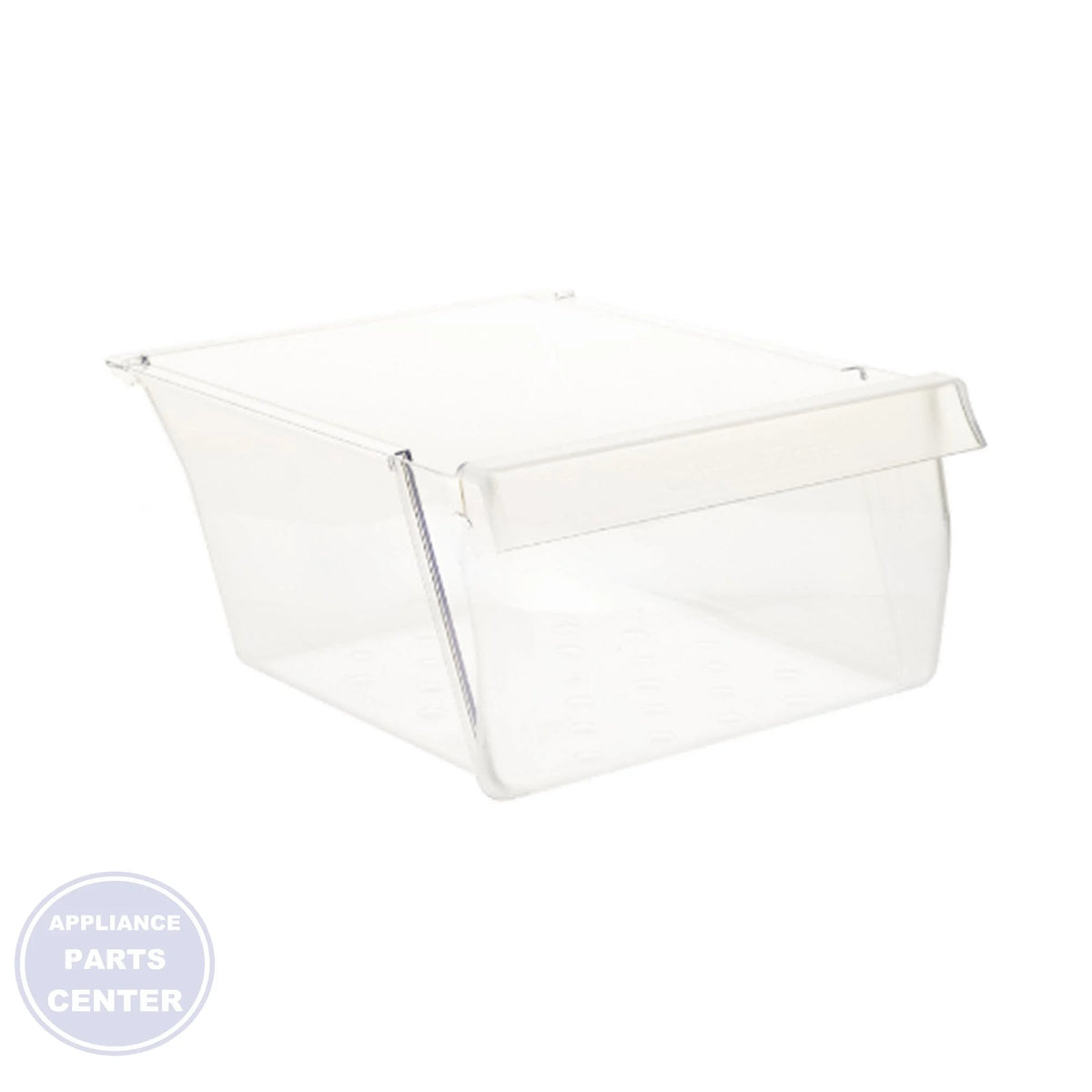 GE REFRIGERATOR VEGETABLE CRISPER PAN WR32X31480 - Main view showing spacious storage for various produce in GE refrigerators.