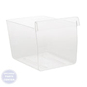 GE REFRIGERATOR VEGETABLE CRISPER PAN WR71X20360 - Main view showing spacious storage for GEN models