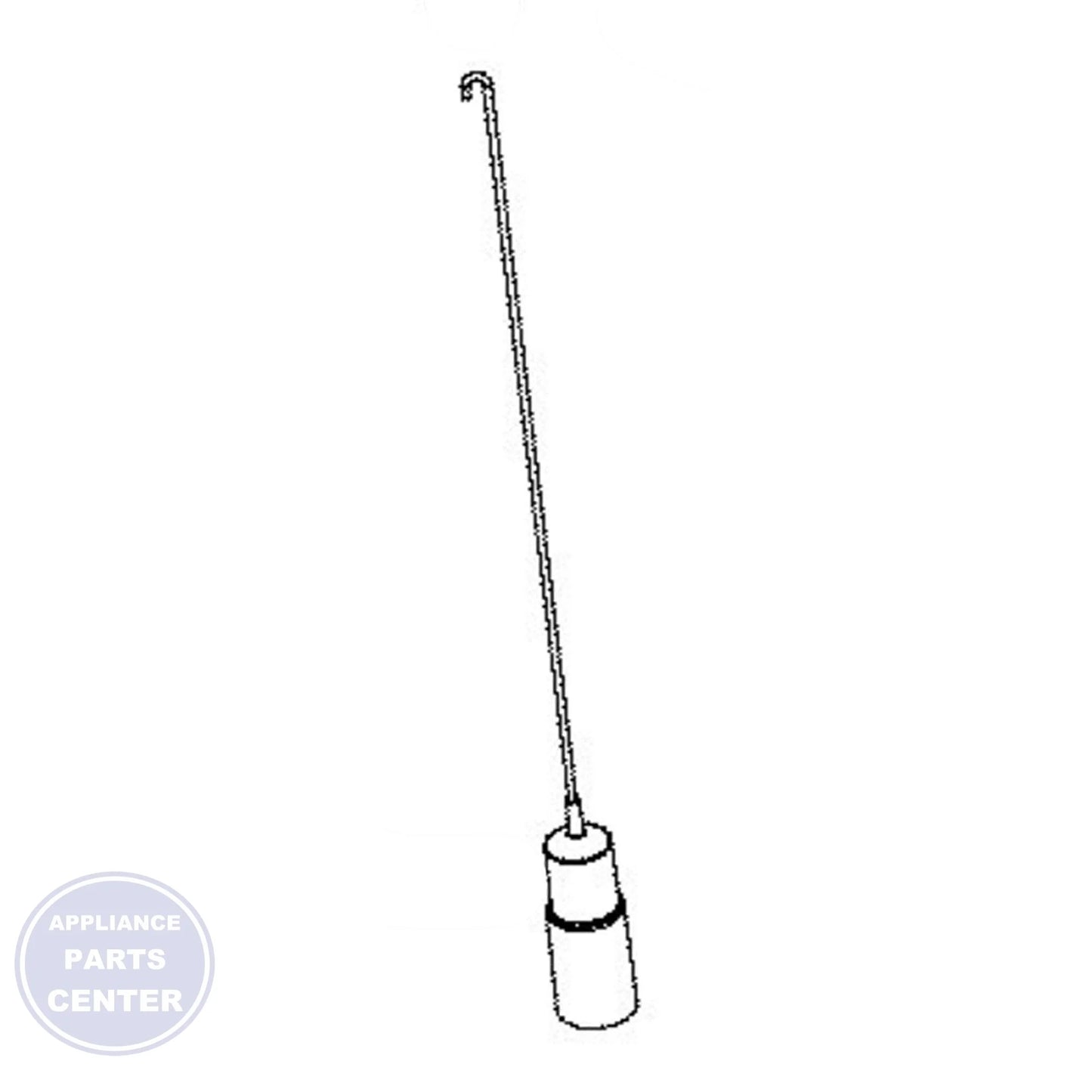 GE ROD AND SPRING ASSEMBLY WH01X33277 - Main view showing shock absorption for GEN Washing Machine