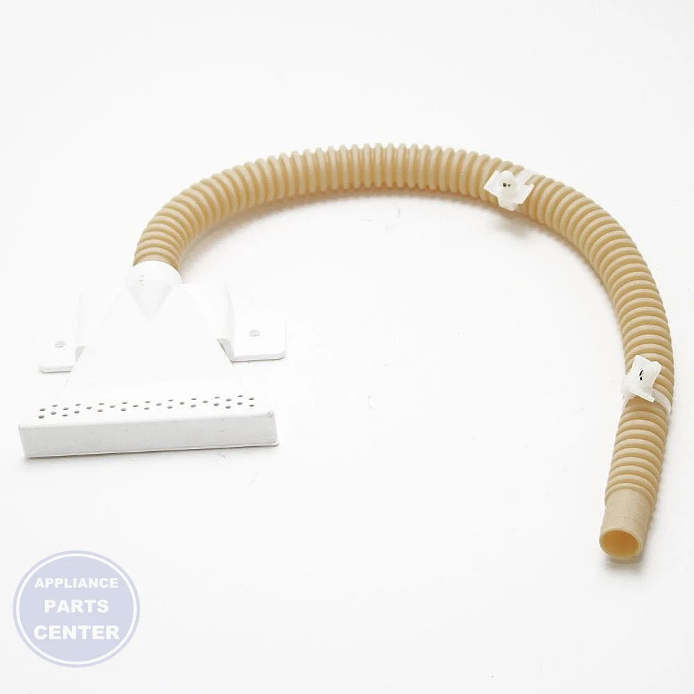 GE SHOWER HEAD FUNNEL WH13X10051 - Main view showing water flow enhancement for GEN models