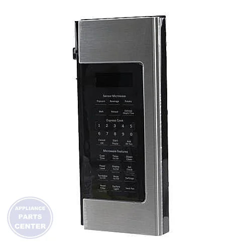 GE STAINLESS STEEL CONTROL PANEL WB56X35707 - Main view showing sleek design for GEN Microwave