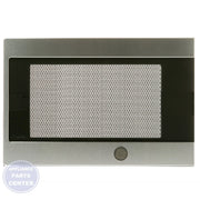 GE STAINLESS STEEL DOOR ASSEMBLY WB56X30685 - Main view showing sleek stainless steel finish for GEN microwaves