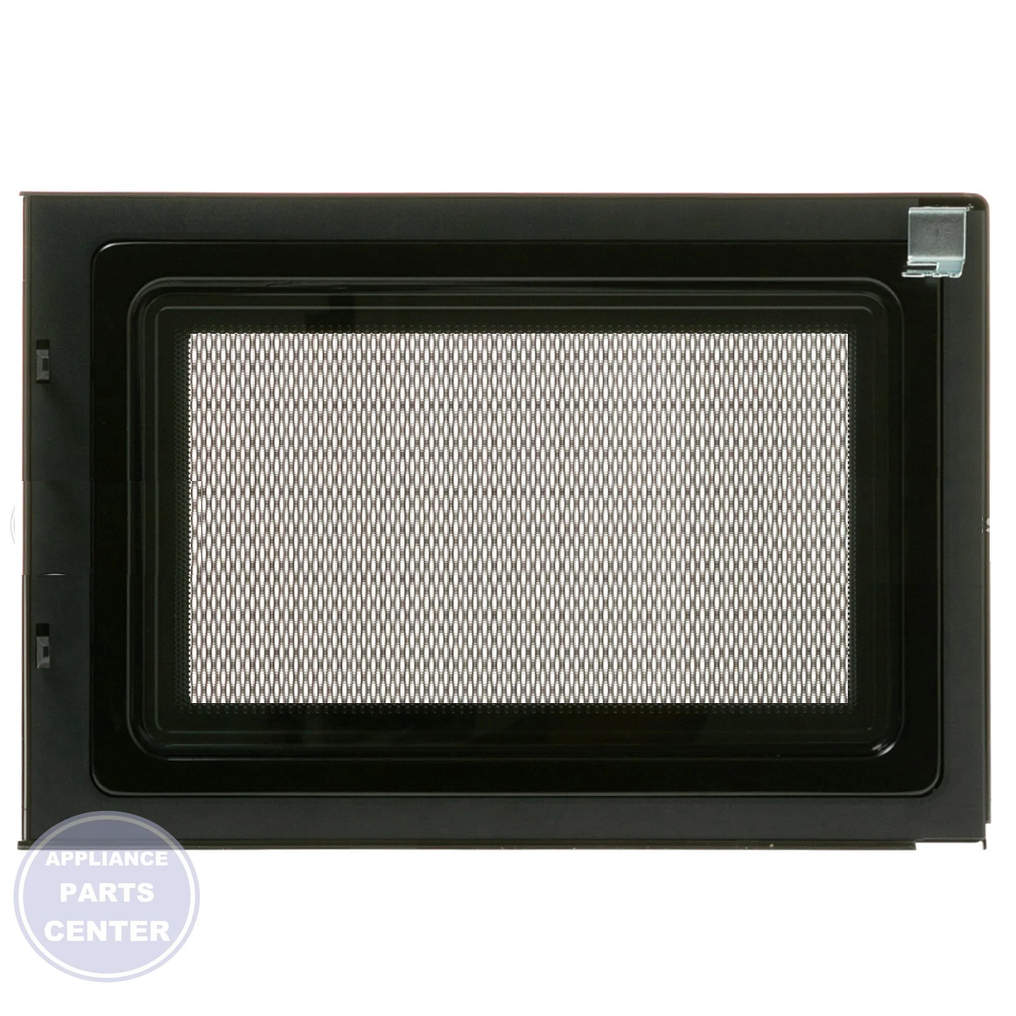 GE STAINLESS STEEL DOOR ASSEMBLY WB56X30685 - Detailed view of durable stainless steel construction
