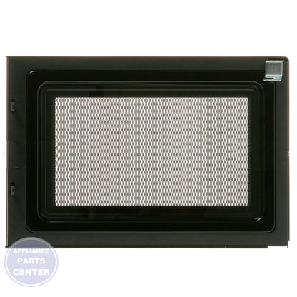 GE STAINLESS STEEL DOOR ASSEMBLY WB56X30685 - Detailed view of durable stainless steel construction