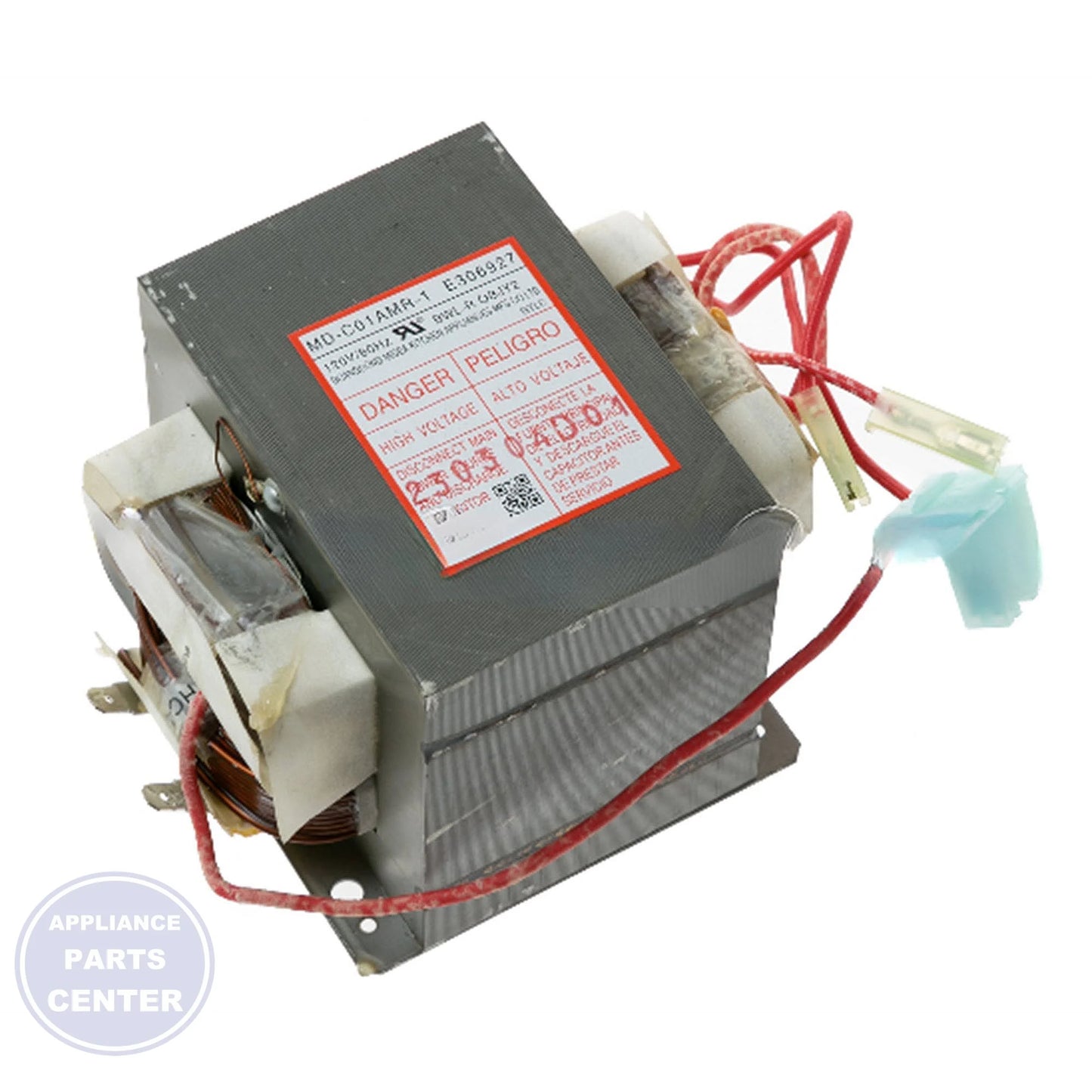 GE TRANSFORMER HIGH VOLTAGE WB26X41486 - Main view showing high-voltage power delivery for GEN microwaves