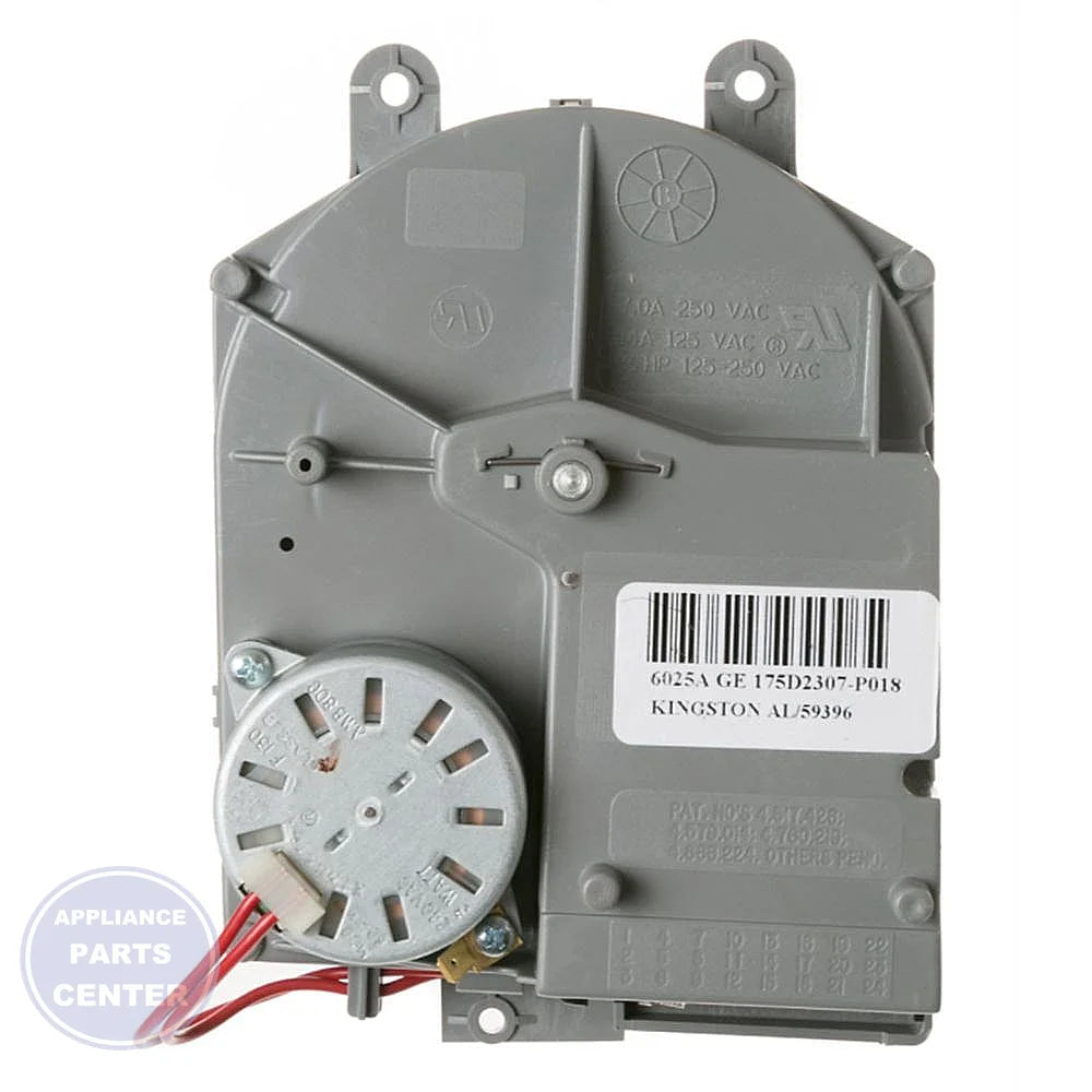 GE Washer Timer WH12X1082 - Side view with durable specifications