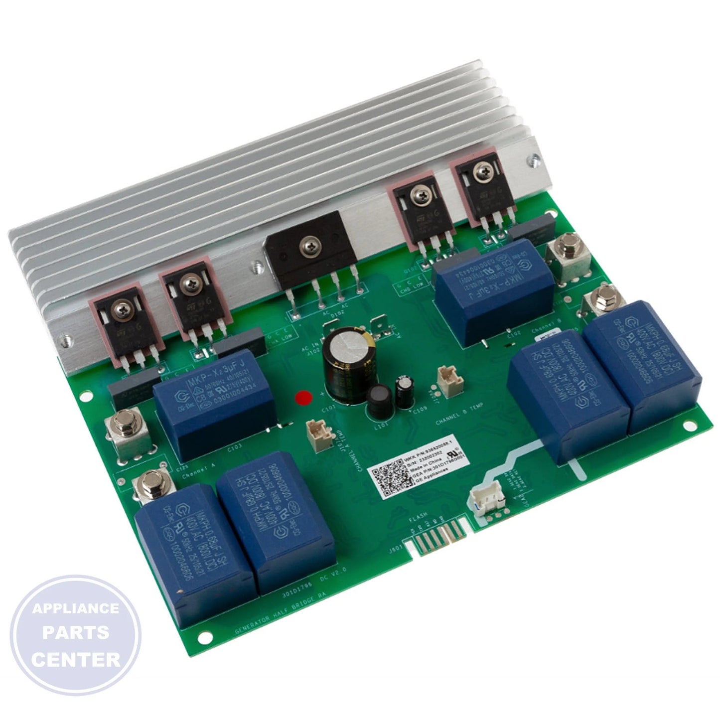 GEH GENERATOR BOARD ASM LEFT WB27X42897 - Main view showing control panel for specific models