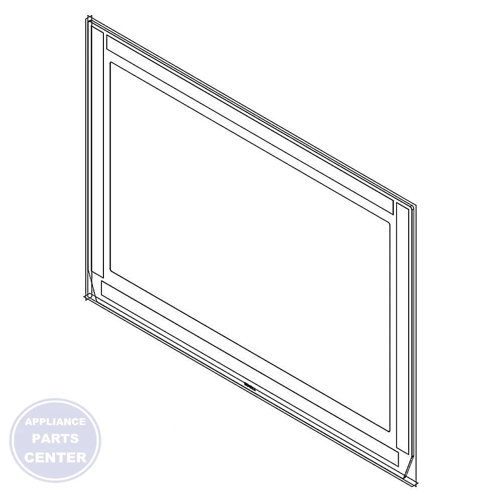 WPL GLASS-DOOR W11325529 - Main view showing heat retention feature for WPL models