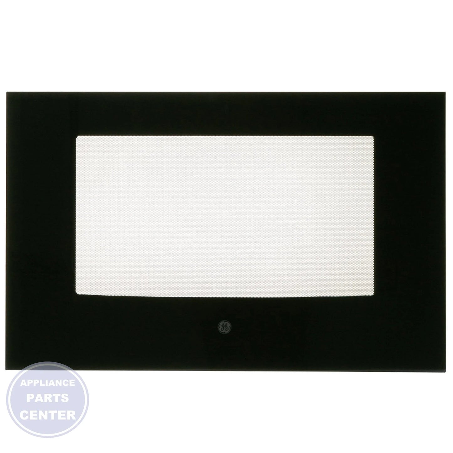 GEH GLASS OVEN DOOR WB56X45356 - Main view showing heat-resistant glass for GEH XL44 and XL48 series