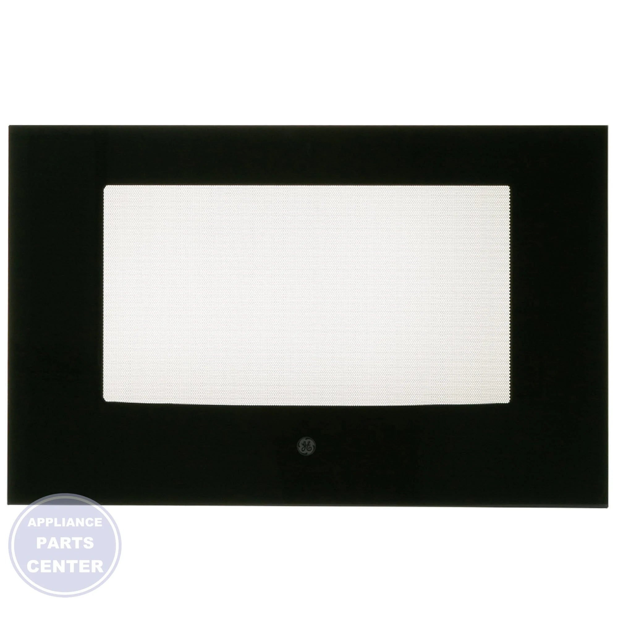 GEH GLASS OVEN DOOR WB56X45356 - Main view showing heat-resistant glass for GEH XL44 and XL48 series