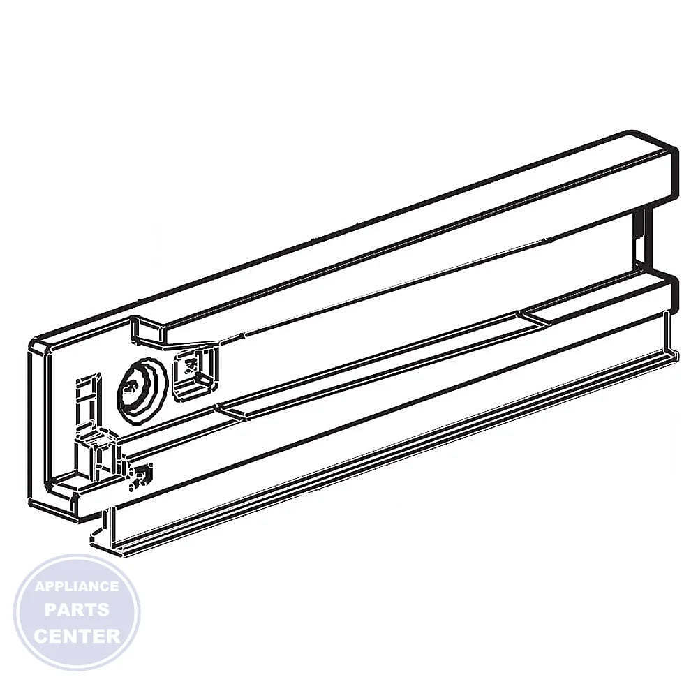 L-G GUIDE,RAIL MEA63033301 - Main view showing drawer support for L-G models