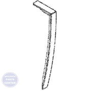 L-G HANDLE ASSEMBLY AED73573006 - Main view showing durable handle for L-G Refrigerator models
