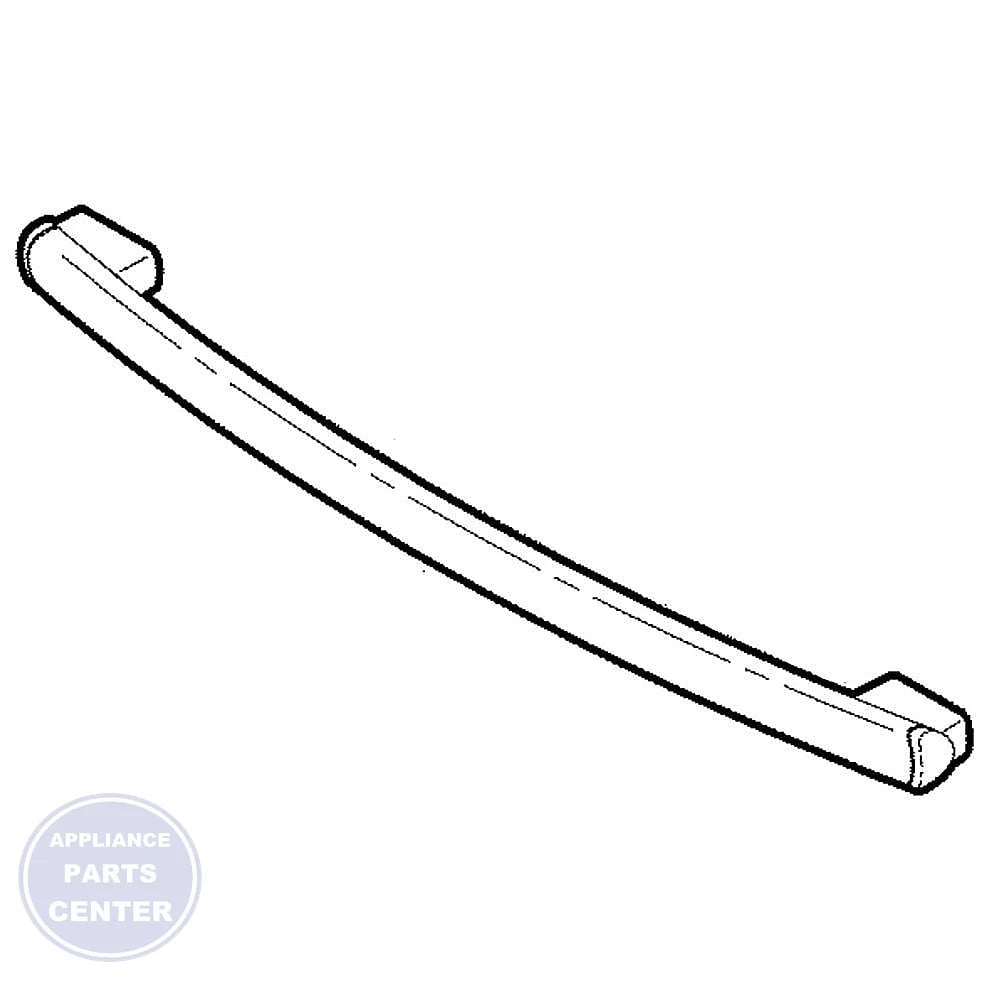 GEH HANDLE (WH) WB15X26404 - Main view showing ergonomic design for GEH models