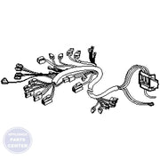 L-G HARNESS,MULTI EAD60870413 - Main view showing secure wire connections for L-G Dryer models