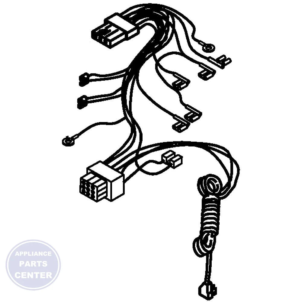 WPL HARNS-WIRE W10633276 - Main view showing electrical connectors for various WPL models