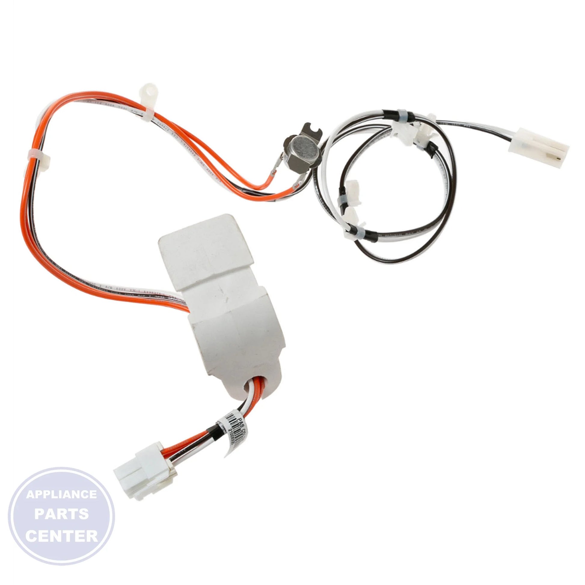 GEH HIGH LIMIT HARNESS WE08X33647 - Main view showing precise thermostat functionality for GEH Dryer models