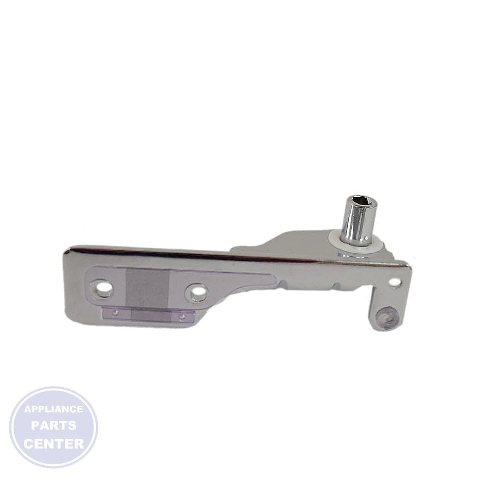 HINGE ASSEMBLY,CENTER AEH73816904 - Side view with precise measurements for perfect fit