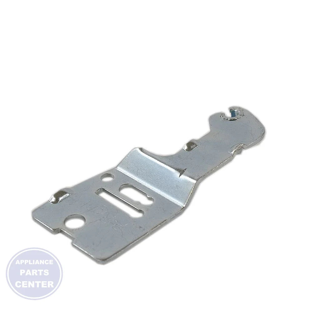 HINGE ASSEMBLY,UPPER AEH73957102 - Side view with precise measurements