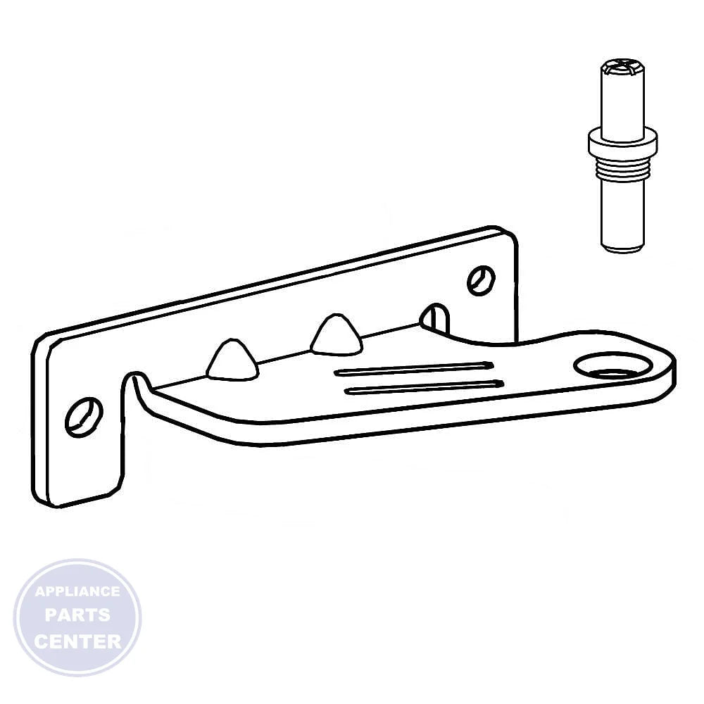 GEH HINGE CENTER WR13X22736 - Main view showing sturdy support for GEH refrigerator models