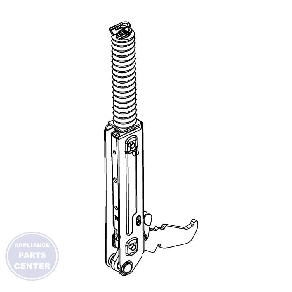 WPL HINGE-DOOR W10774098 - Main view showing smooth door operation for WRF535SMBM model