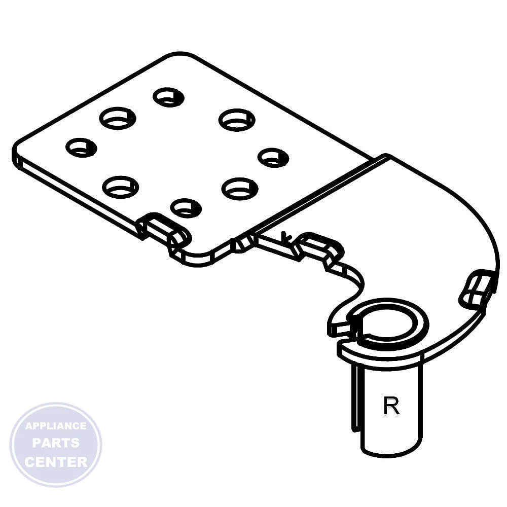 WPL HINGE-DOOR W11028889 - Main view showing smooth door operation for specific models