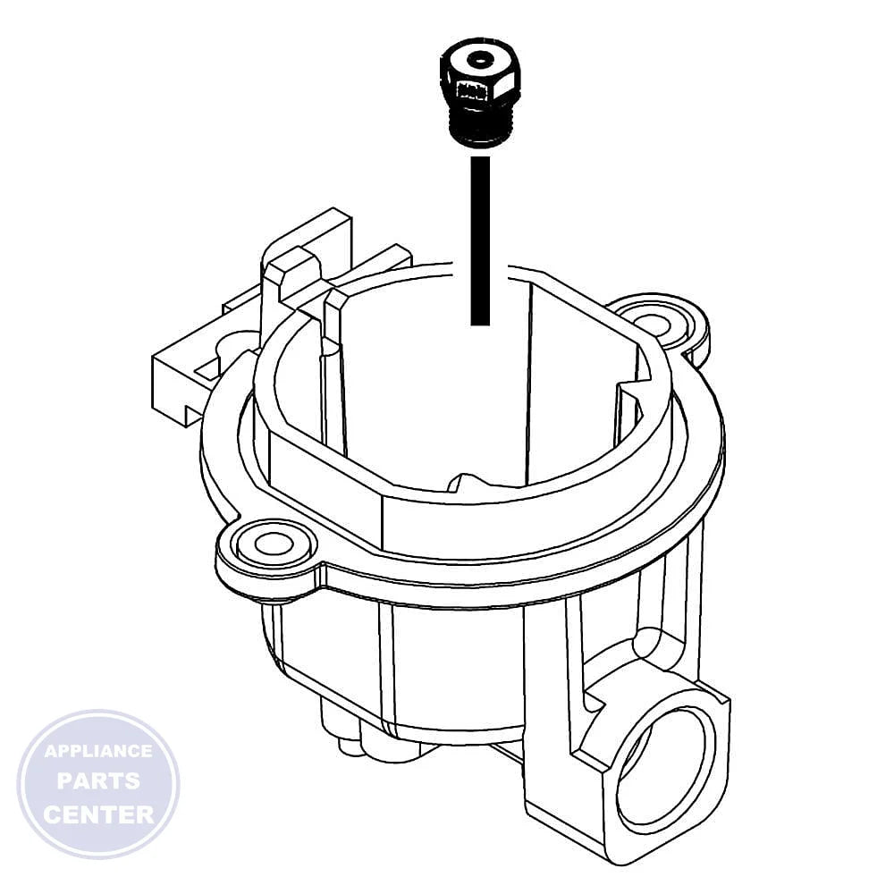 WPL HOLDER-ORF W10674920 - Main view showing secure ORF holding for XYZ and ABC models