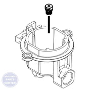 WPL HOLDER-ORF W10674920 - Main view showing secure ORF holding for XYZ and ABC models