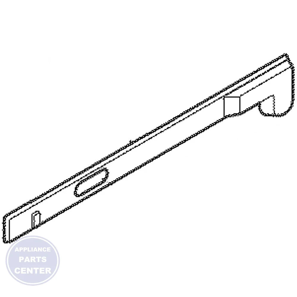 WCI HOUSING-DAMPER 241756901 - Main view showing support feature for WCI models