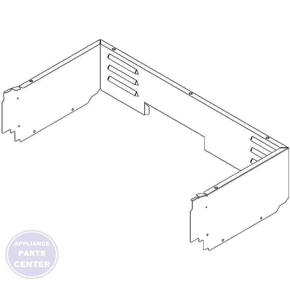 GEH HOUSING FAN WB02T10362 - Main view showing efficient airflow for GEH models