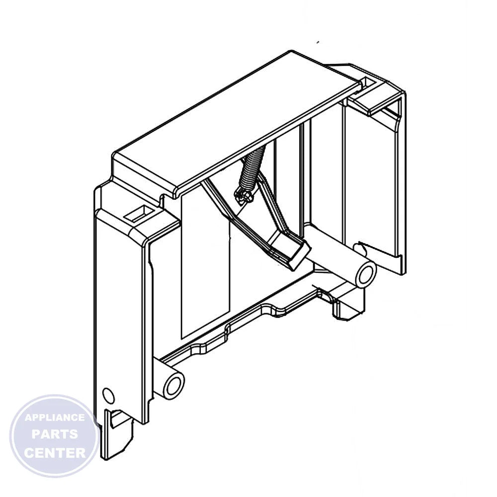 WPL HOUSING W11197024 - Main view showing heavy-duty support for specific models
