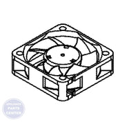 GEH ICEMAKER FAN WR60X32733 - Main view showing motor efficiency for GEH Refrigerator models