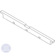 GEH INSULATION DOOR WB34X21727 - Main view showing energy-saving feature for GEH models