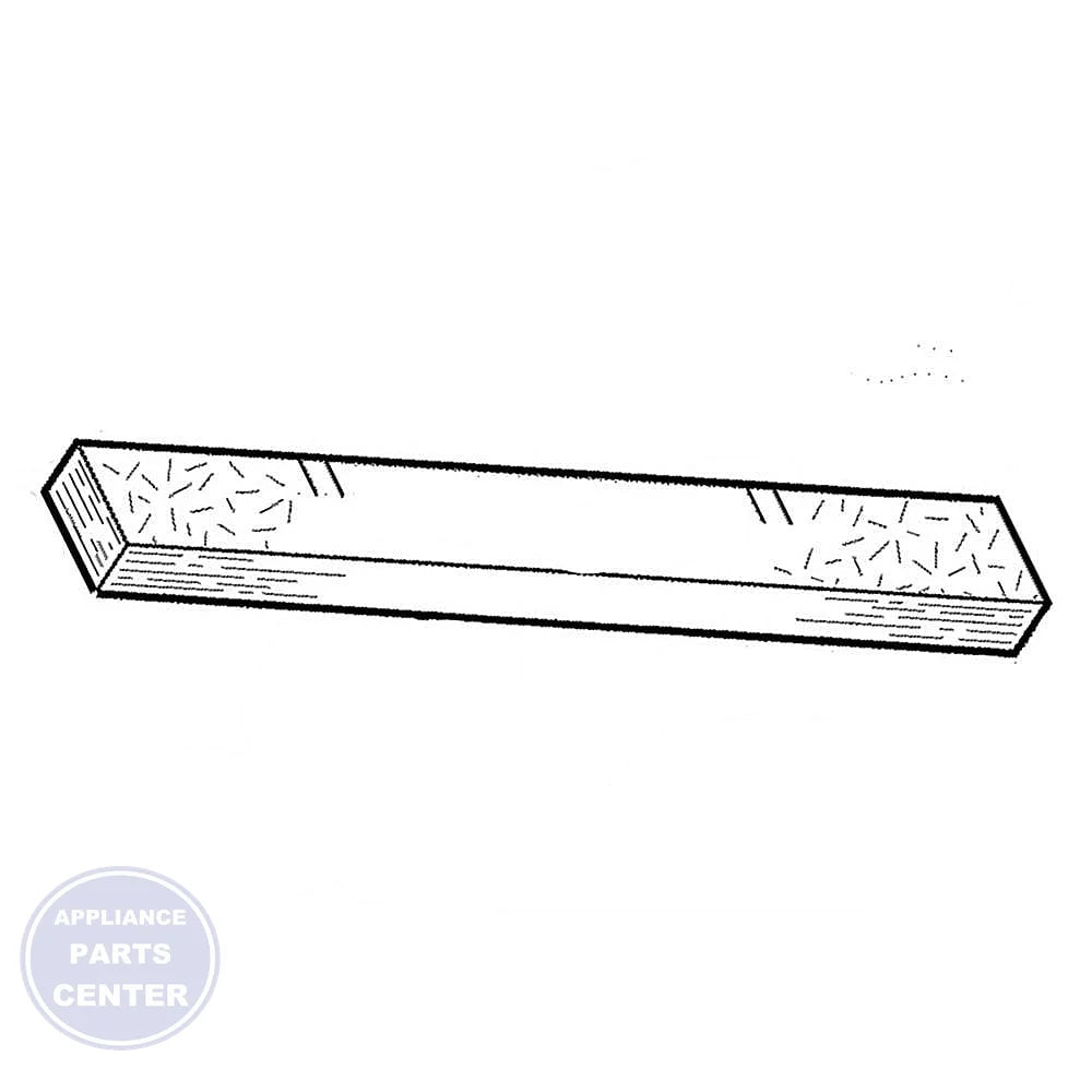 GEH INSULATION DOOR WB35T10255 - Main view showing heat-retention feature for GEH models