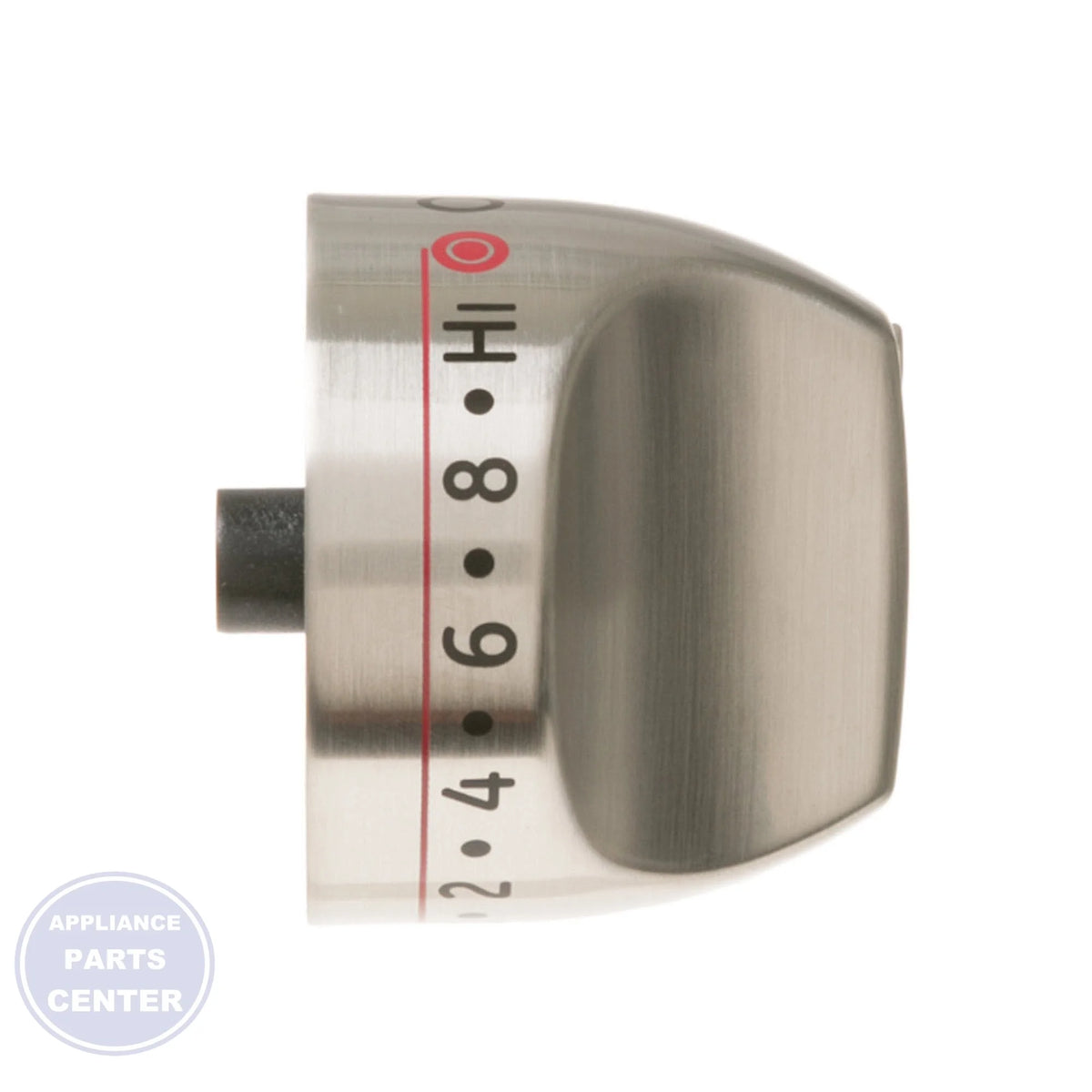 KNOB ASSEMBLY LF RF WB03K10289 - Side view with 15,000 BTUs