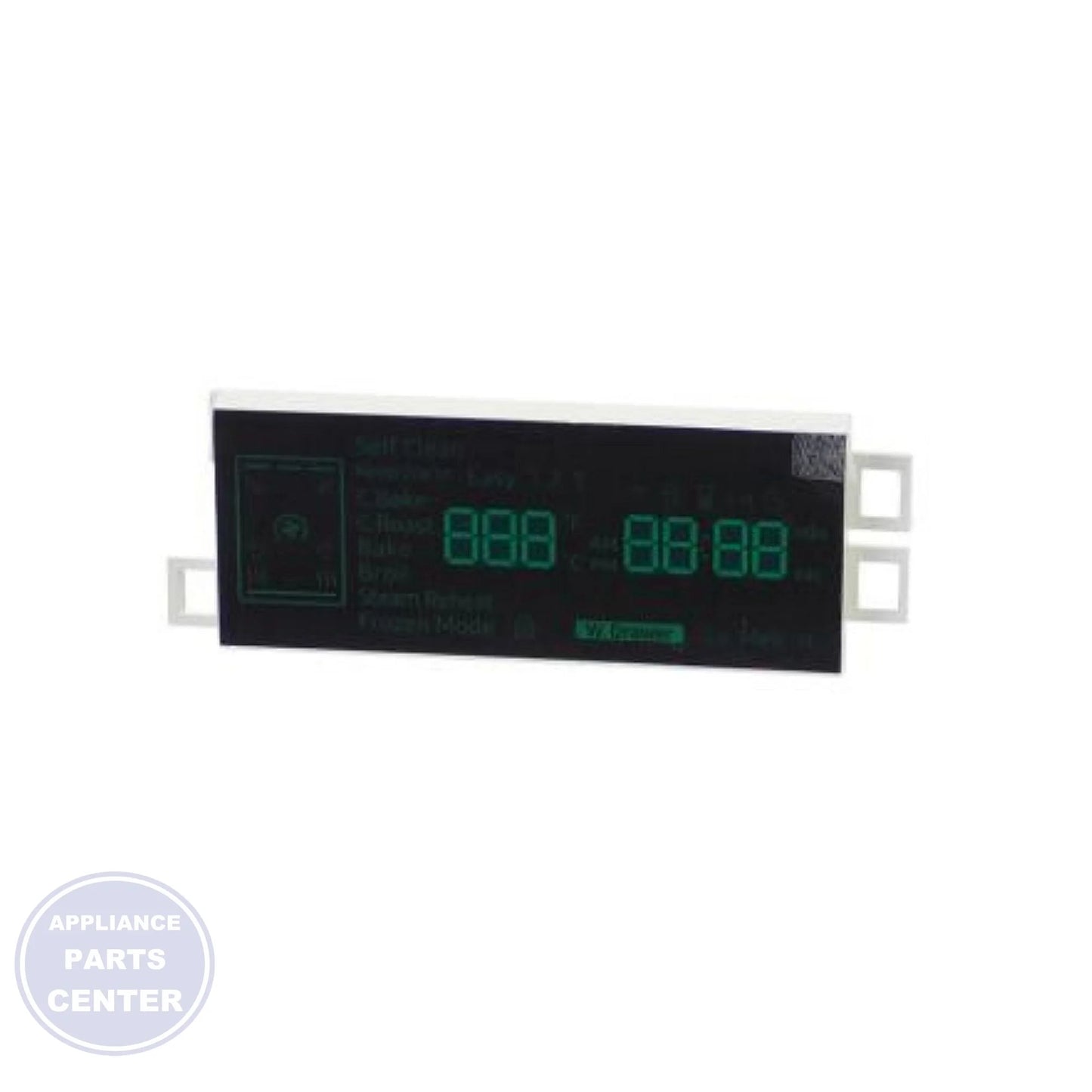 SAM LED DISPLAY DE07-00134D - Main view showing 7 segment 6 digit display for SAM Range/Stove/Oven