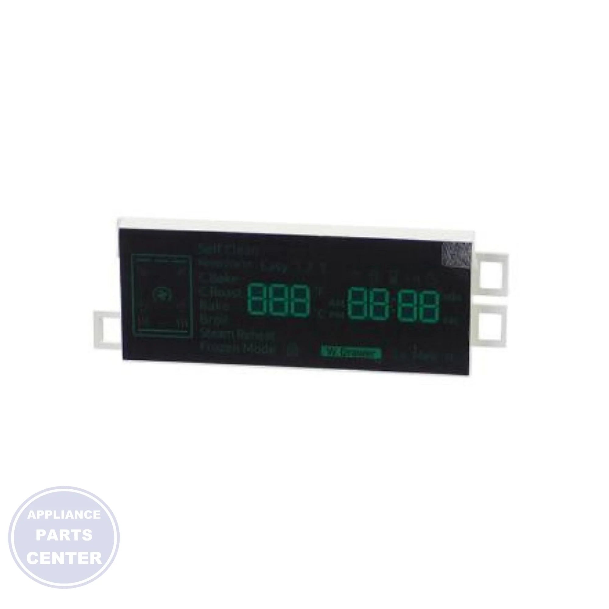 SAM LED DISPLAY DE07-00134D - Main view showing 7 segment 6 digit display for SAM Range/Stove/Oven