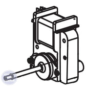 LG AIR CONDITIONER MOTOR FAN EAU61865305 - Main view showing efficient cooling for LG range/stove/oven models