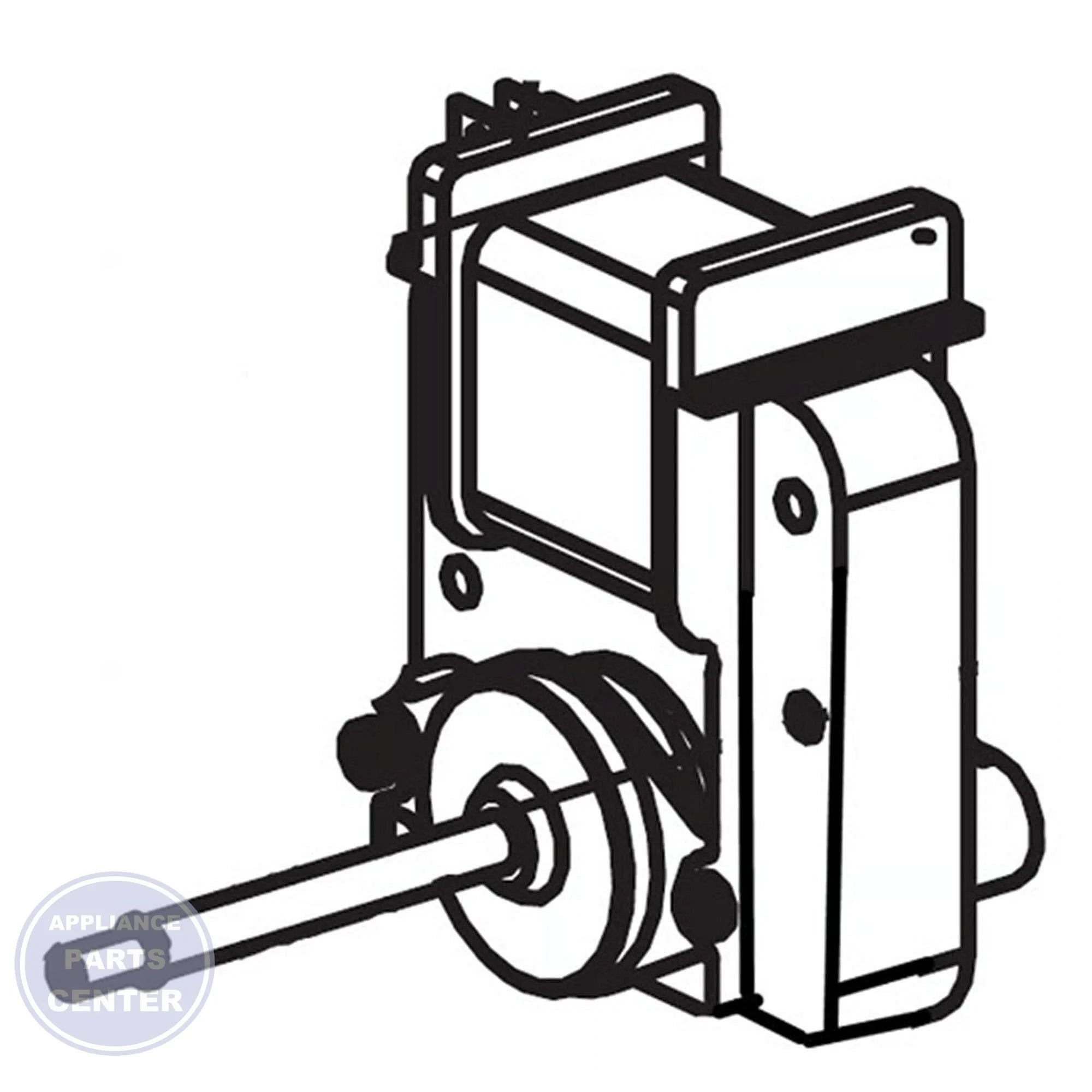 LG AIR CONDITIONER MOTOR FAN EAU61865305 - Main view showing efficient cooling for LG range/stove/oven models