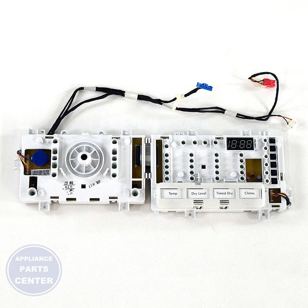 LG CONTROL BOARD POWER DISPLAY EBR74947905 - Main view showing power control for LG Dryer models