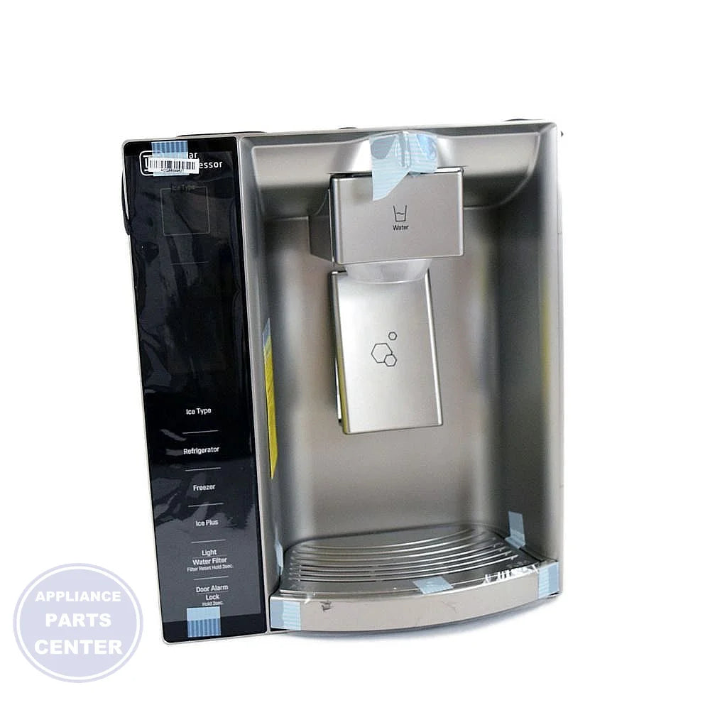 LG DISPLAY COVER ASSEMBLY ACQ86599627 - Main view showing protective cover for LG refrigerators