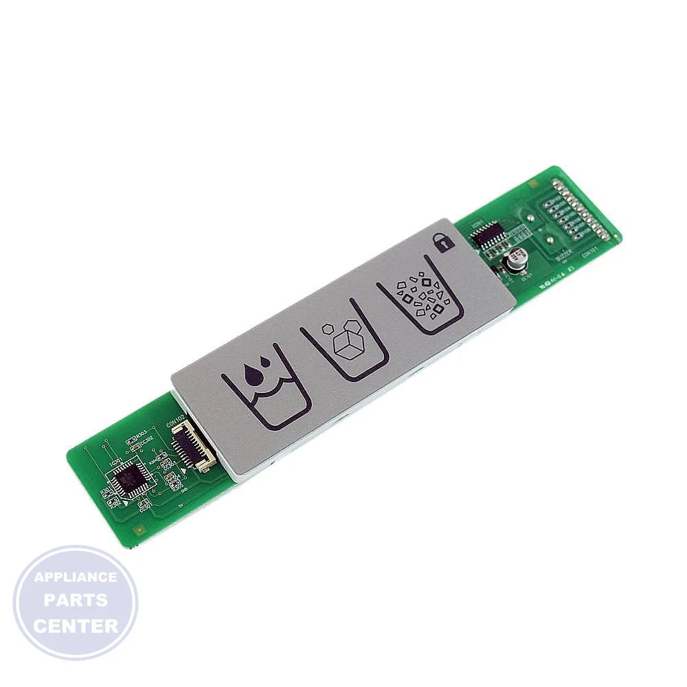 LG DISPLAY PCB ASSEMBLY EBR78988301 - Main view showing Circuit Board & Timer for LGE Refrigerator