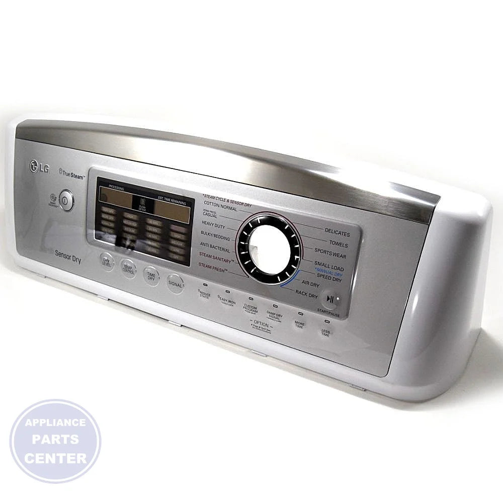 LG FRONT PANEL ASSEMBLY AGL72929720 - Main view showing durability for LG Dryer models